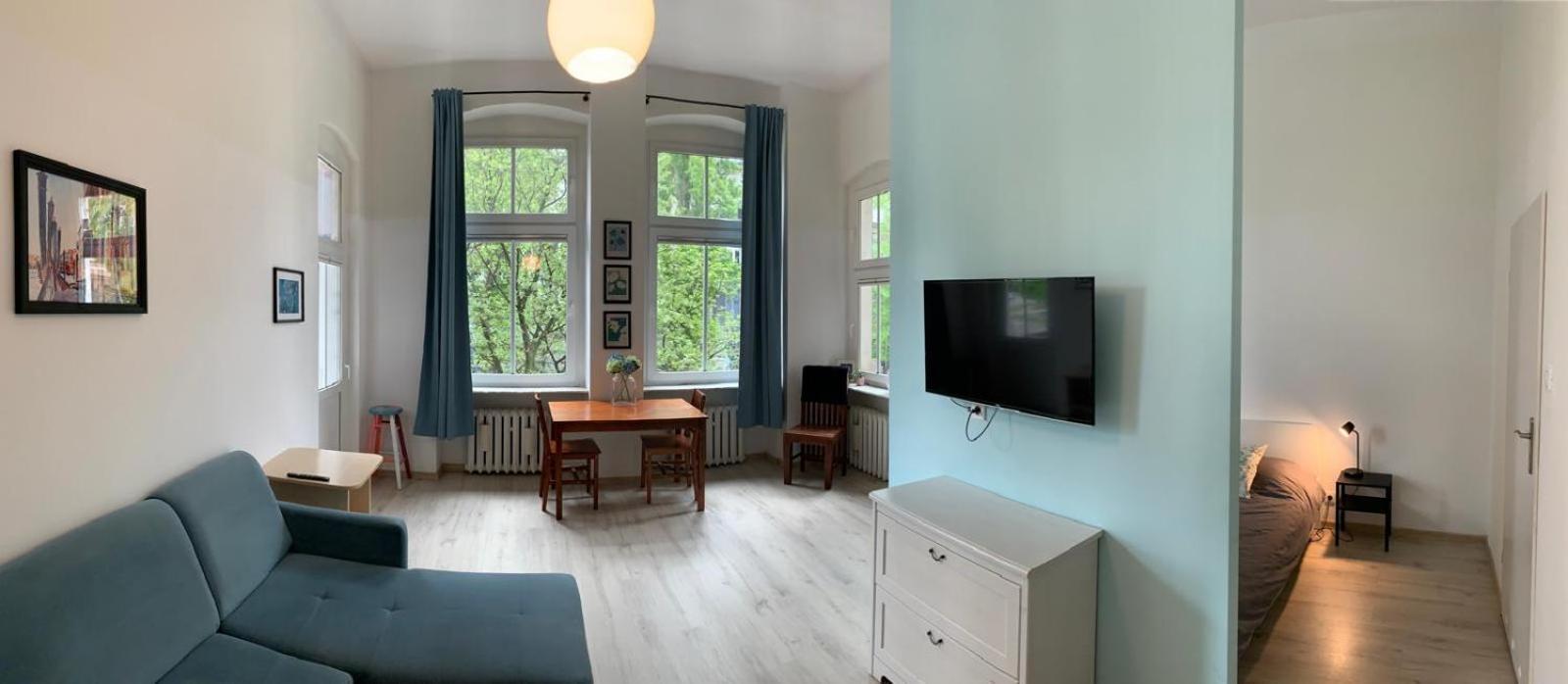Bright And Spacious Apartment Щецин Экстерьер фото