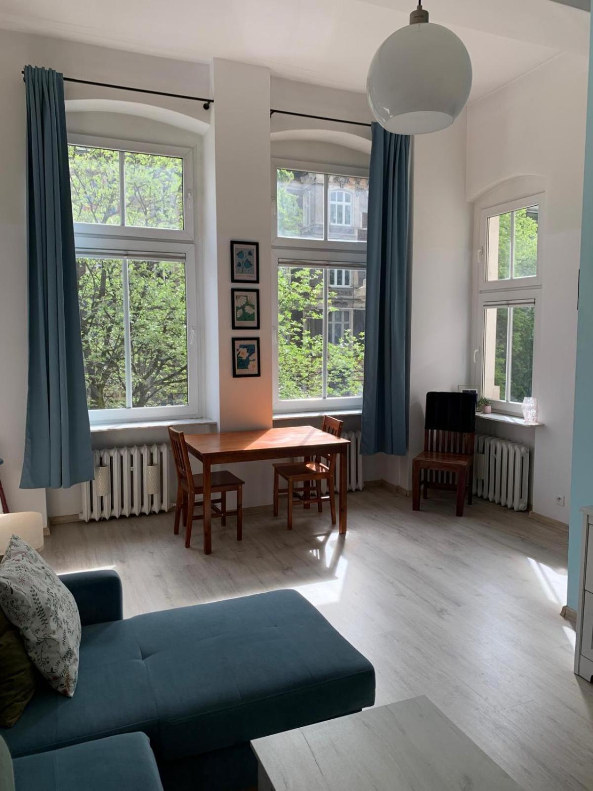 Bright And Spacious Apartment Щецин Экстерьер фото